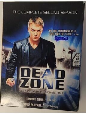 The Dead Zone The Complete Second Season (DVD, 2004, 5-Disc Set) PRE-OWNED
